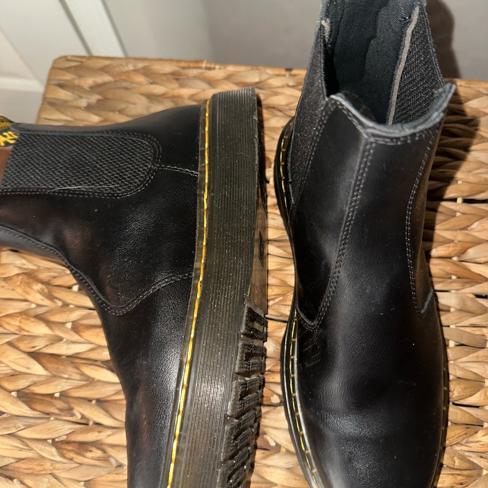 Dr. Martens 2976 Black Leather Ankle Boots